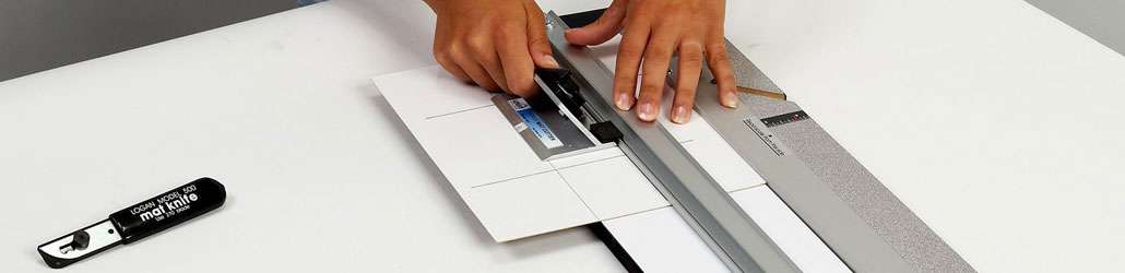 Découpe de passe-partout