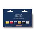 Set d´acryliques fines LEFRANC & BOURGEOIS, 6 tubes de 20 ml