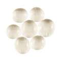 Galets de mosaïque en verre, Transparent, Ø 15 - 20 mm, paquet de 100g, env. 20 - 25 pcs