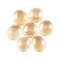 Galets de mosaïque en verre, Rose irisé, Ø 15 - 20 mm, paquet de 100g, env. 20 - 25 pcs