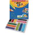 Etui de crayon de couleur Bic Kids Tropicolors, 216 crayons (12 crayons x 18 couleurs)