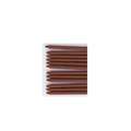 Etui de 12 mines graphites Koh-I-Noor, Brun