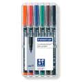 Feutre indélébile Lumocolor pour transparent - Staedtler, 0.8 - 1 mm