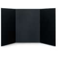 Panneau en carton mousse triptyque AIRPLAC®, noir, 42 x 89,1 cm - ép. 5mm, Black