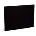 Carton mousse noir AIRPLAC® BLACK, Epaisseur 10 mm, 50 cm x 65 cm, 50 cm x 65 cm, 1 pièce, Épaisseur 10 mm