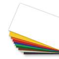 Assortiment de papier de couleur et papier photo GERSTAECKER, Assortiment de 50 feuilles (5 x 10 couleurs), 130 g/m