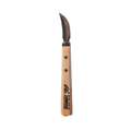 Couteau à bois STUBAI, Pour contours à 2 tranchants, 160 mm long