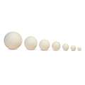 Boules en cellulose, 100 boules blanches, diamètre 18 mm