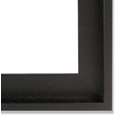 Caisse américaine profil en "L" I LOVE ART, 100 cm x 100 cm, noir