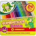 Boîte de crayons de couleur classiques JOLLY, boîte de 24