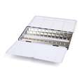 Coffret vide pour aquarelles JAXON®, 48 demi-godets ou 24 godets entier