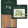 Crayons pastels Pitt FABER CASTELL, coffrets, 24 couleurs