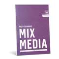 Bloc de papier MIX MEDIA RÖMERTURM, 29,7 cm x 42 cm, DIN A3, 300 g/m², rugueux, Bloc collé 4 côtés