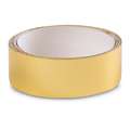 Ruban adhésif doré brillant en polyester, Largeur 2 5mm