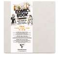 Comic Book CLAIREFONTAINE, carnet illustrateur, 22 cm x 22 cm, 220 g/m², lisse, Carnet à esquisses