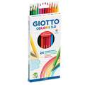 Sets de crayons de couleur GIOTTO Colors 3.0, Set, 24 crayons