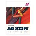 Bloc à dessin pour pastel à l’huile JAXON®, 24 cm x 32 cm, 120 g/m², mat, Bloc collé 1 côté