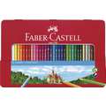 Crayons de couleur FABER-CASTELL dans une boîte en métal, 36 crayons