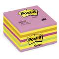 POST-IT® 3M cube Notes collantes, Rose + orange
