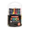 UNI POSCA Marker XL Sets, Klassische Farben
