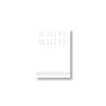 Papier à dessin FABRIANO® White White, 21 cm x 29,7 cm, DIN A4, 300 g/m², mat, Bloc de 20 feuilles, 300 g/m²