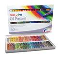 Coffrets de pastels à l’huile Pentel, Set, 50 pastels