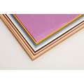 Assortiment de papiers bricolage CLAIREFONTAINE TULIPE, 24 couleurs pastelles, 50 cm x 65 cm, 160 g/m², lisse|torchon