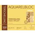Bloc aquarelle Terschelling Schut, demi satin, 18 cm x 24 cm, 300 g/m², Classic, fin
