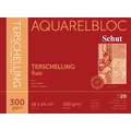 Bloc aquarelle Terschelling Schut, demi satin, 18 cm x 24 cm, 300 g/m², Rough / Ruw, rugueux