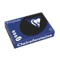 Papier de couleur d´impression Trophée Clairefontaine, noir, 160 g/m², 21 cm x 29,7 cm, DIN A4, Paquet de 250 pièces