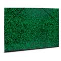 Carton à dessin Annonay vert et noir CLAIREFONTAINE, Intérieur 50 cm x 70 cm, extérieur 52 cm x 72 cm, Fermeture par élastiques