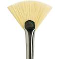 Brosse éventail soie beau blanc RAPHAËL®, série 3695, 2, 25