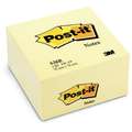 POST-IT® 3M cube Notes collantes, Jaune canari