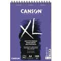 Papier Canson® Mix Media  - 300 g/m², 21 cm x 29,7 cm, DIN A4, 300 g/m², mat, Bloc à spirales