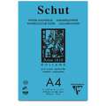 Bloc et carton pour aquarelle Schut, 21 cm x 29,7 cm, DIN A4, 250 g/m², fin, Bloc de 40 feuilles