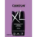 CANSON® "XL®" Markerblock, 21 cm x 29,7 cm, DIN A4, 70 g/m², satiniert, Block mit 100 Blatt (einseitig geleimt)