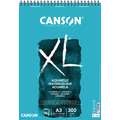 Bloc aquarelle études CANSON® XL®, 29,7 cm x 42 cm, DIN A3, 300 g/m², fin, Bloc à spirales de 30 feuilles