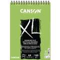CANSON® XL Recycled Pad	, 21 cm x 29,7 cm, DIN A4, 160 g/m², fein, Spiralblock