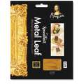 Feuilles de métal de composition Mona Lisa SPEEDBALL®, Or imitation, 25 feuilles, 140 mm x 140 mm