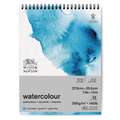 Papier aquarelle classique WINSOR & NEWTON™, 300 g/m², 27,9 cm x 35,6 cm, fin, 300 g/m², Bloc à spirales de 12 feuilles