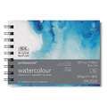 WINSOR & NEWTON™ 100% Baumwolle Aquarellkarton Professional, 12,7 cm x 17,8 cm, fein, 300 g/m², Spiralblock mit 15 Blatt