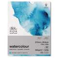 WINSOR & NEWTON™ Classic Aquarellpapier, 300 g/m², 27,9 cm x 35,6 cm, fein, 300 g/m², Block, 12 Blatt