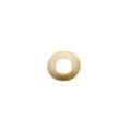 Perles en bois avec grand trou GLOREX, Diamètre 20 mm, trou 8 mm, Paquet de 12 pièces
