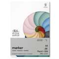 WINSOR & NEWTON™ Markerblock, 75 g/m², 29,7 cm x 42 cm, DIN A3, 75 g/m², glatt, Block mit 50 Blatt (einseitig geleimt)