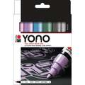 Sets de marqueurs YONO MARABU, 6 x 1,5 - 3 mm pastel