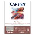 CANSON® Mi-Teintes® Pastellblock, 32 cm x 41 cm, Block (einseitig geleimt), 160 g/m², Grautöne