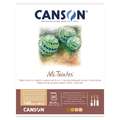 CANSON® Mi-Teintes® Pastellblock, Brauntöne, Block (einseitig geleimt), 160 g/m², 32 cm x 41 cm