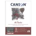 Bloc CANSON® Mi-Teintes®, Noir, Bloc collé 1 côté, 160 g/m², 32 cm x 41 cm