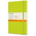 Carnet classique MOLESKINE®, couverture ferme, 192 pages, à ligne, 9 cm x 14 cm, Vert clair