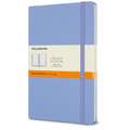 Carnet classique MOLESKINE®, couverture ferme, 192 pages, à ligne, 9 cm x 14 cm, Bleu clair